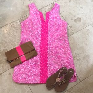 Lilly Pulitzer Hot Pink Shift